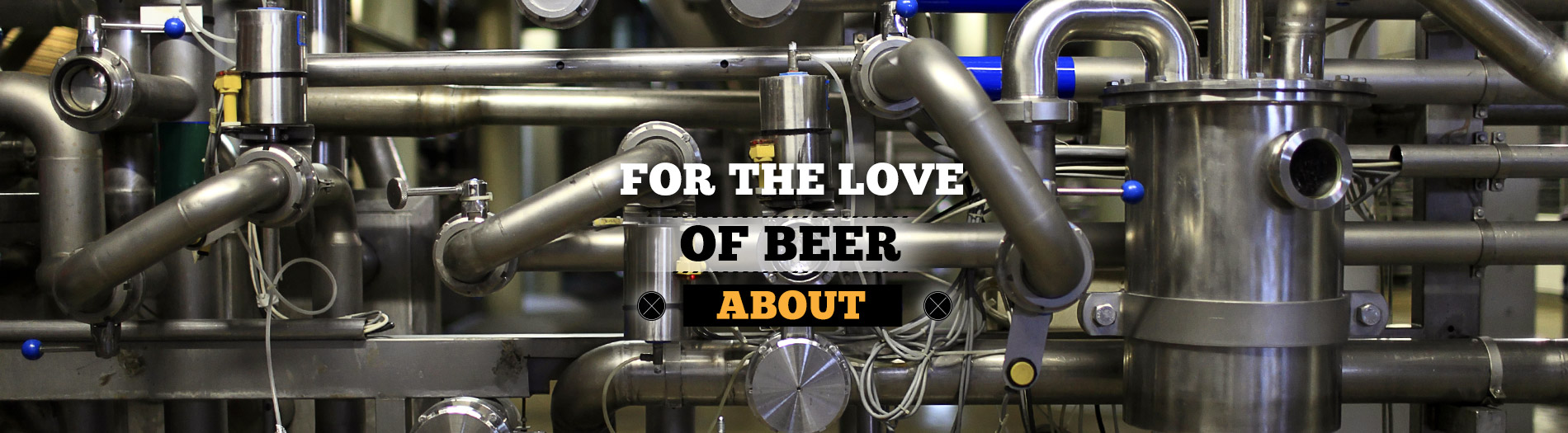 For the love of beer - About